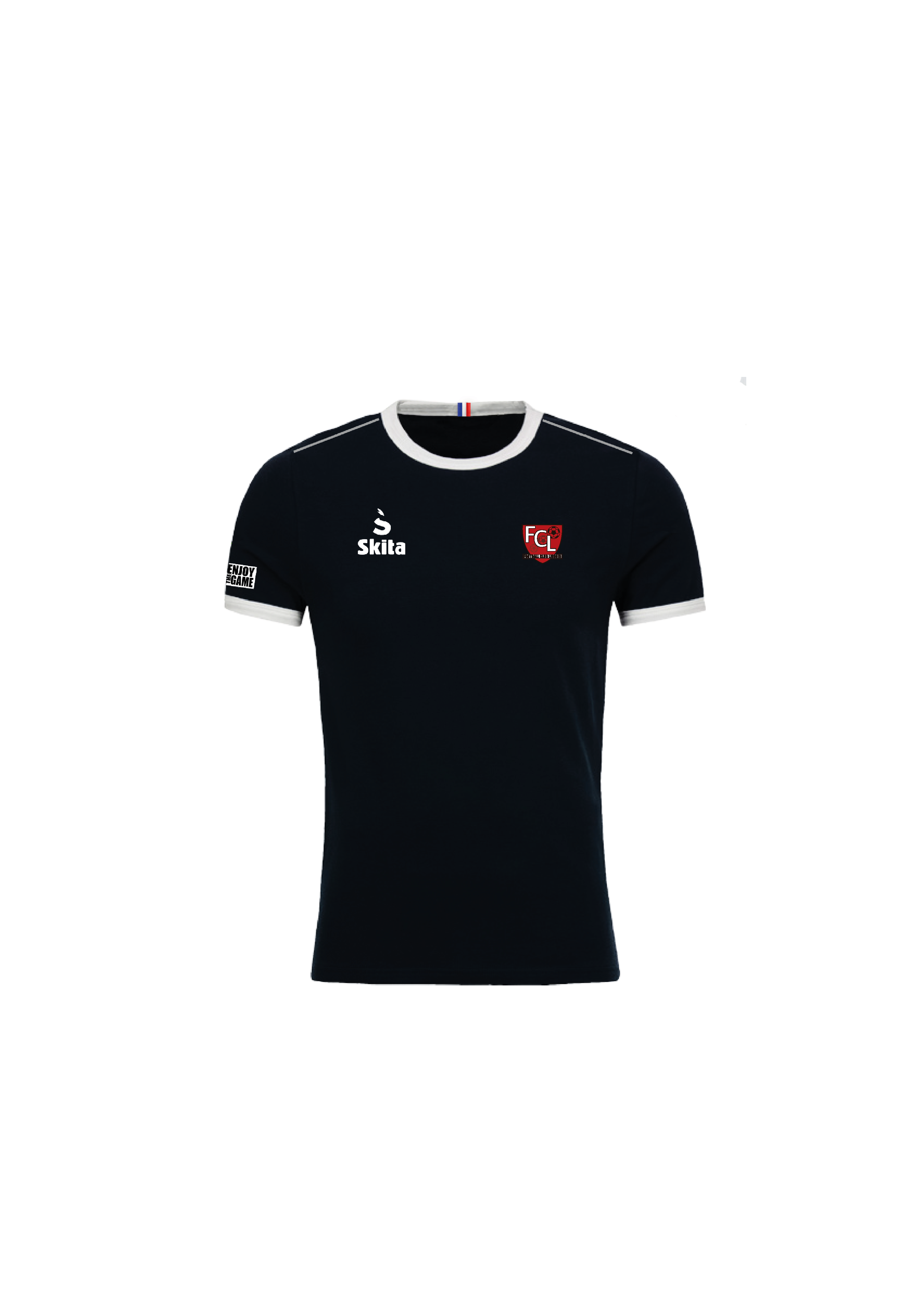 T-shirt de sortie noir (FC Lissois)